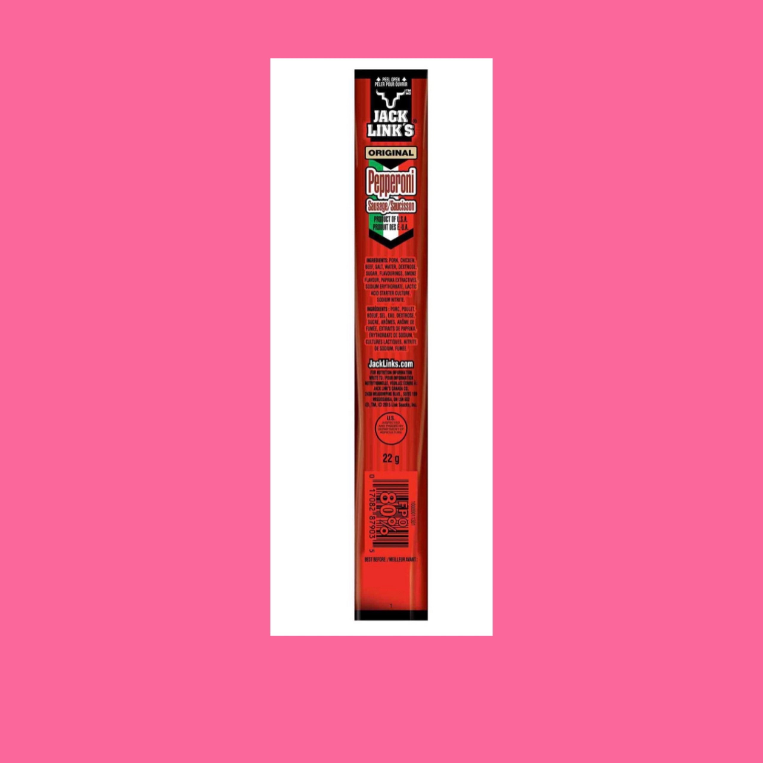 Jack Links Pepperoni Stick Electric Candy